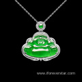 Price Fine Jewelry Green Jade Stone Buddha